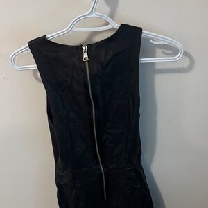 Zara Black Dress with Zipper Detail